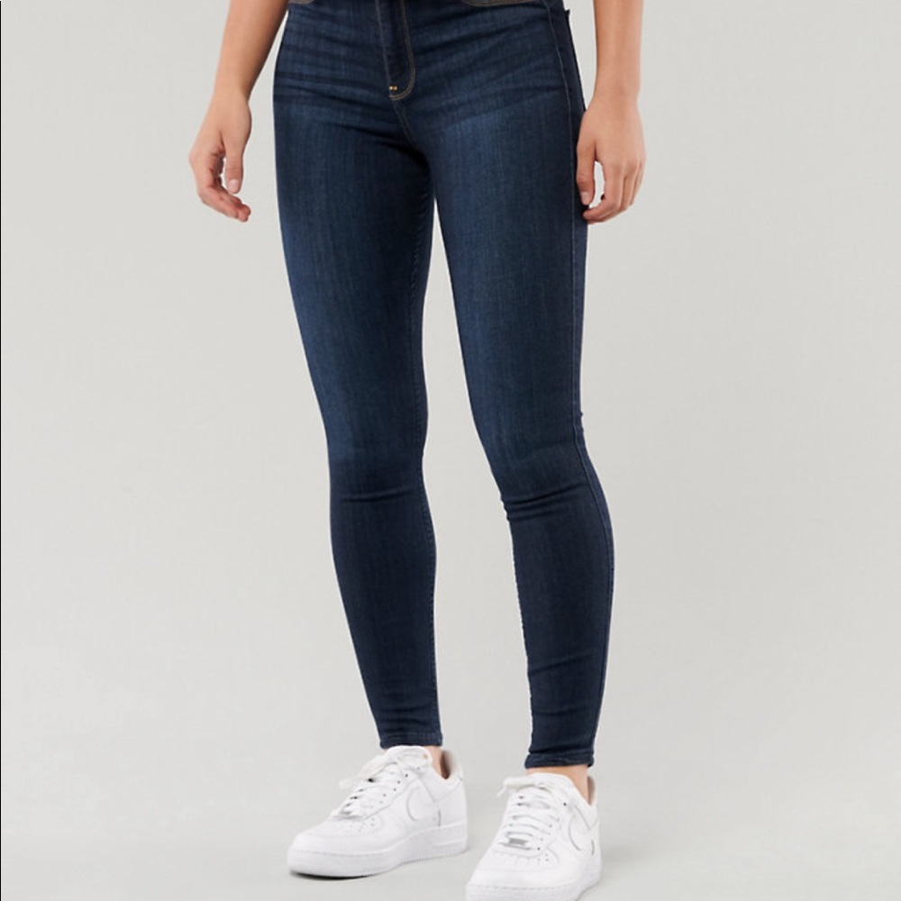 Hollister high waisted jean leggings - Picture 2 of 6